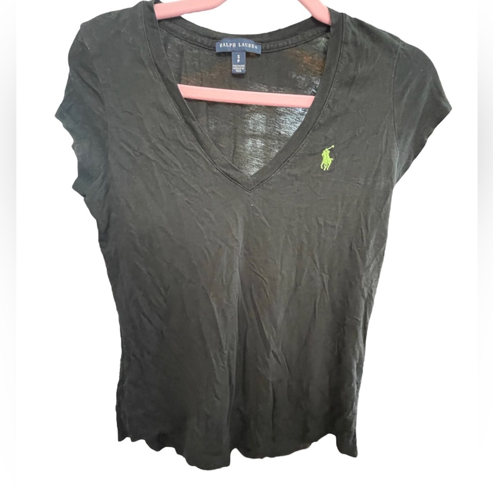 Ralph Lauren V Neck Tee Women’s Small